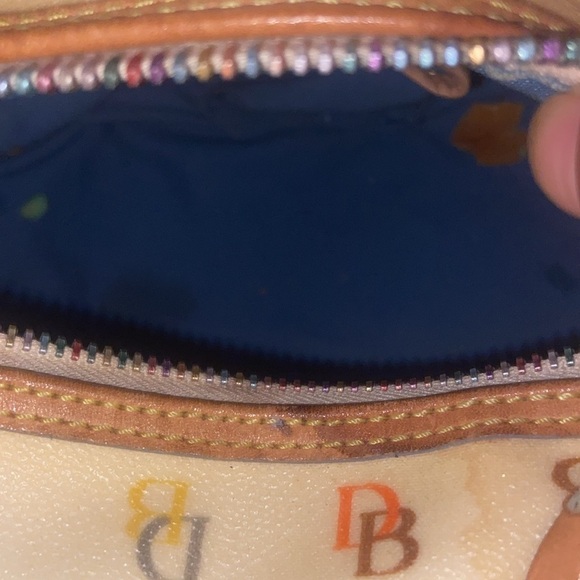 Dooney & Burke mini barrel purse signature leather - Picture 10 of 15